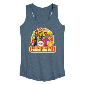 Women's - The Brady Bunch - The Brady Kids Graphic Racerback Tank - 1 of 4