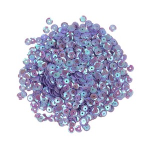 Unique Bargains Loose Shine Smooth Crafts Sewing Cup Iridescent Sequins 2400 Pcs - 1 of 4