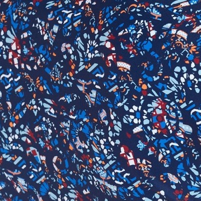navy mosaic