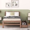 Twin Size Platform Bed with 2 Drawers for Bedroom - 2 of 4