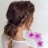 Unique Bargains Women's Fashion Flower Hair Clips 4.33"x2.56"x1.89" 1 Pc - 2 of 3