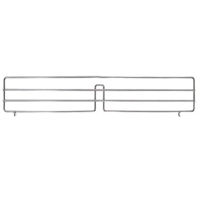 Quantum Storage Systems Wire Shelf Divider, Slanted, 24"D X 8"H, 304 Stainless Steel