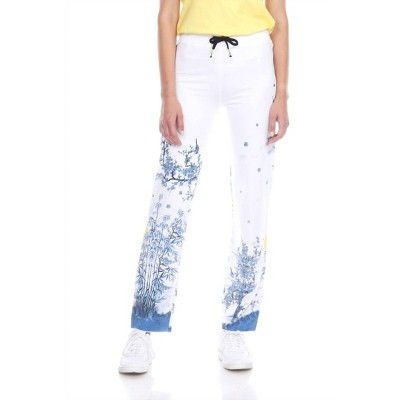 Women's Wo's French Terry Printed Zen Pant - PAPARAZZI
