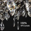 10 - Light 30" Luxury Real Crystal Chandeliers Dimmable Kitchen Island Square - 4 of 4