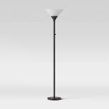 Torchiere Floor Lamp with Glass Shade - Threshold™
