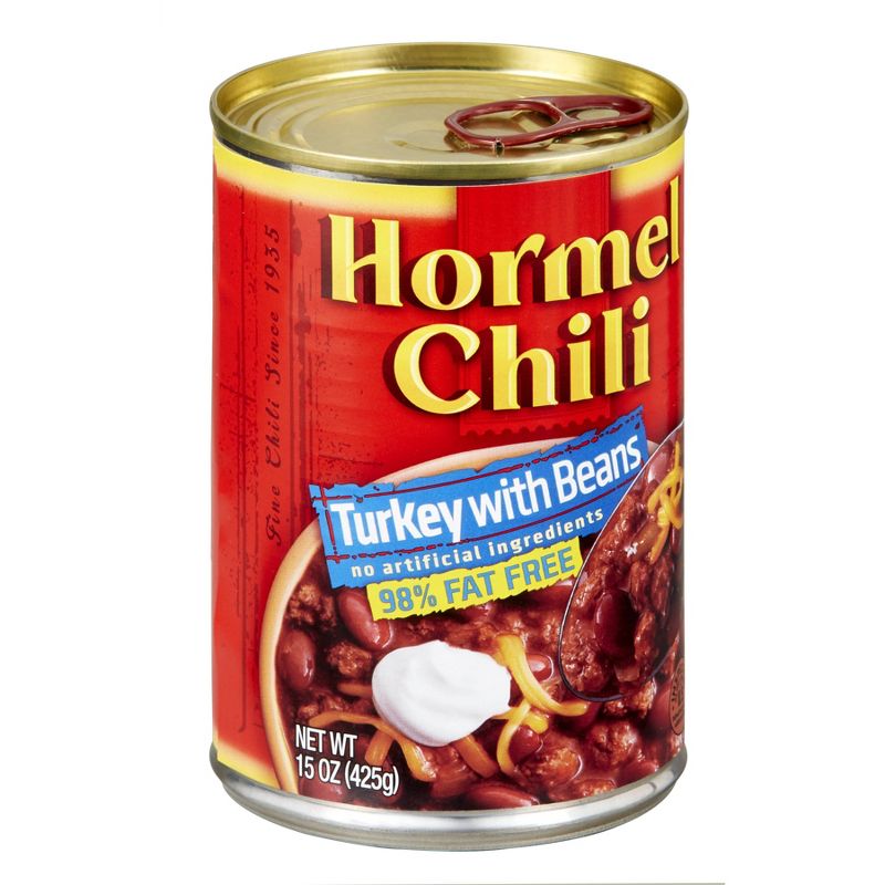 Hormel 99% Fat Free Turkey with Beans Chili - 15oz, 6 of 11
