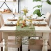 Design Imports  Artichoke Woven Paper Table Runner 14X72 - 3 of 4