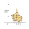 Black Bow Jewelry 10k Yellow Gold South Carolina Gamecocks NCAA Extra Small Pendant - 2 of 3