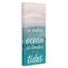 Stupell Industries Timeless As Tides Beach Phrase, 17" x 40" - 3 of 4