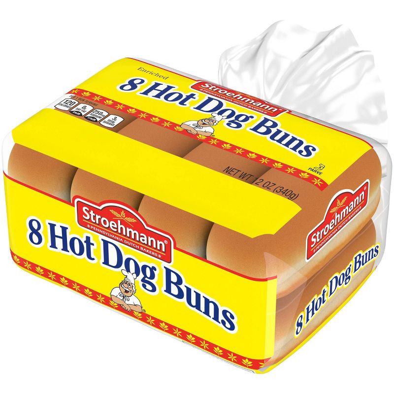 Stroehmann Hot Dog Buns - 12oz, 3 of 7