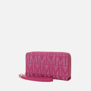 MKF Collection Danielle Milan Wristlet Wallet Handbag Purse Multiple Card Slots by Mia K - 1 of 4