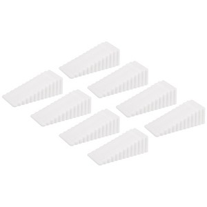 Unique Bargains ABS Anti-Slip Mini Size Wide Applications Door Stop 12 Pcs - 1 of 4
