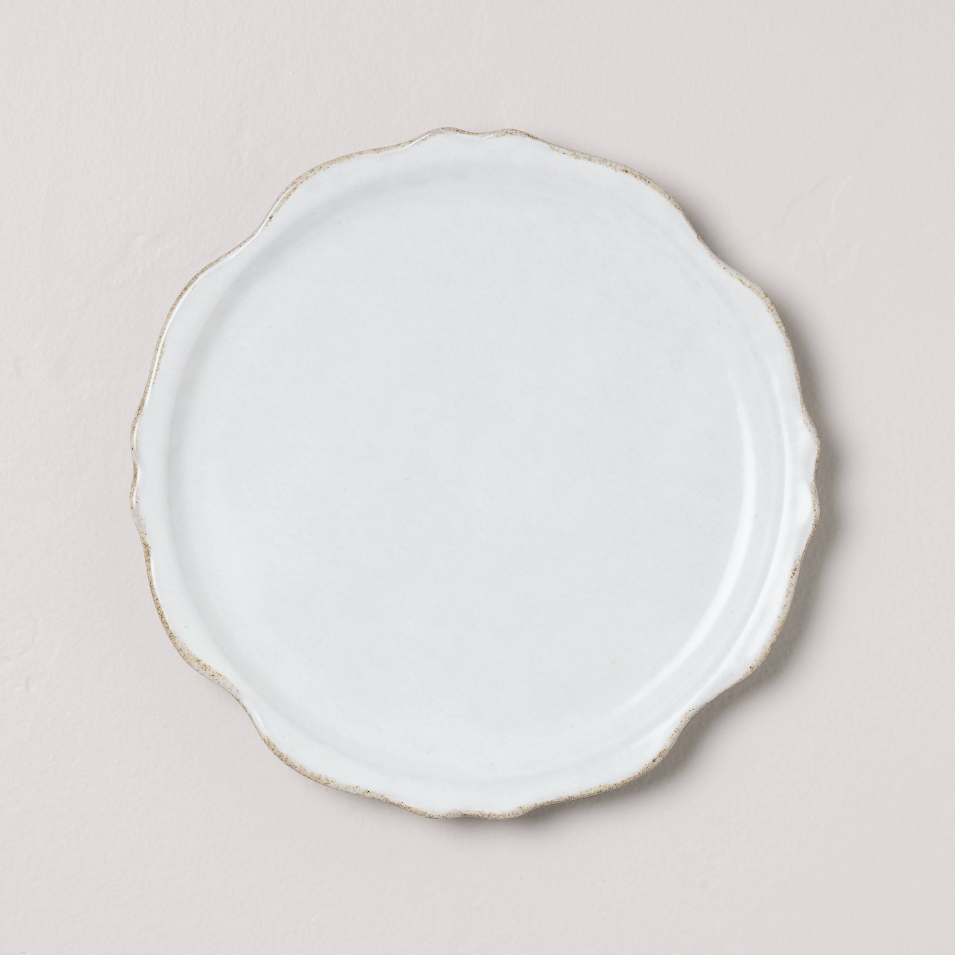 Carved Edge Salad Plate Cream - Hearth & Hand™ with Magnolia