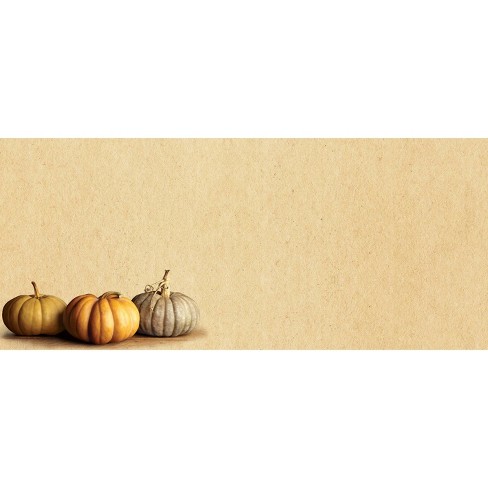 Rustic Pumpkins Blank Postcards