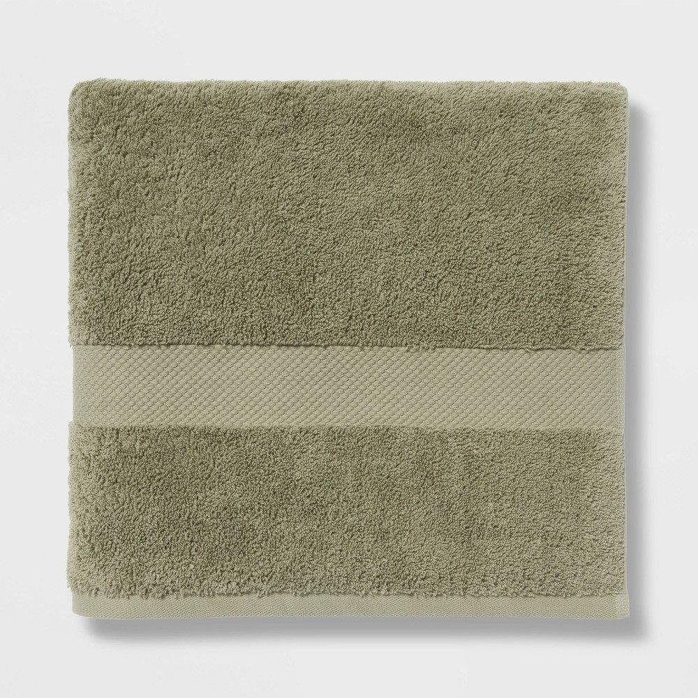 Photos - Towel Performance Plus Bath  Light Green - Threshold™: Heavyweight Cotton,