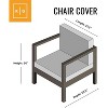 KHOMO GEAR Patio Chair Cover Heavy Duty Premium Outdoor Furniture Cover - 4 of 4