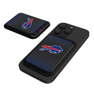 Keyscaper NFL Linen Black Magnetic Credit Card Wallet - 1 of 3