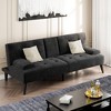 Celebalcony 64.2" Convertible Futon Upholstered Sofa Bed - 2 of 4