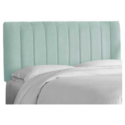 Twin Channel Seam Headboard Pool Velvet  - Project 62™