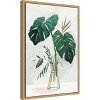 Amanti Art Forenoon II (Monstera Leaf) by Isabelle Z Canvas Wall Art Print Framed 16 x 23-in. - 3 of 4