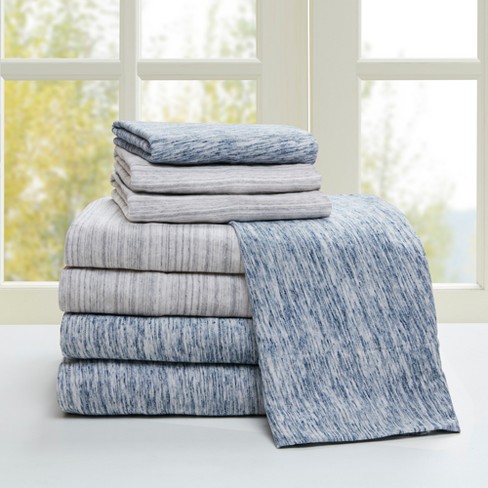 Spacedye Cotton Jersey Knit Sheet Set