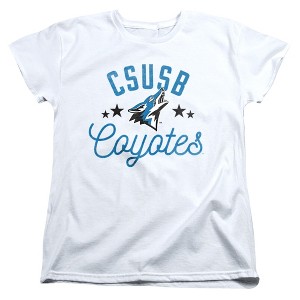 Women's California State University San Bernardino Coyotes T-Shirt - 1 of 4