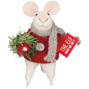 Primitives by Kathy Elf Made Me Mouse Critter - 1 of 1