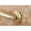 18" Metropolitan Decorative Grab Bar Polished Brass - Kingston Brass - 2 of 4