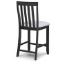 Ridstar 2 Piece Dining Chairs, Armless Chair For Dining Room-Gray - 3 of 4