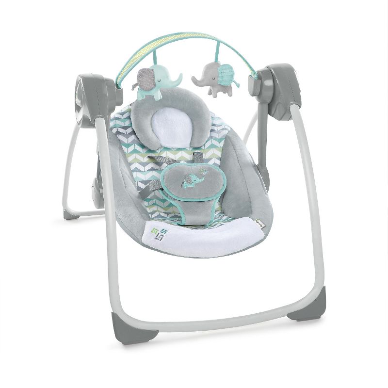 Ingenuity Comfort 2 Go Compact Portable Baby Swing with Music, 4 of 17