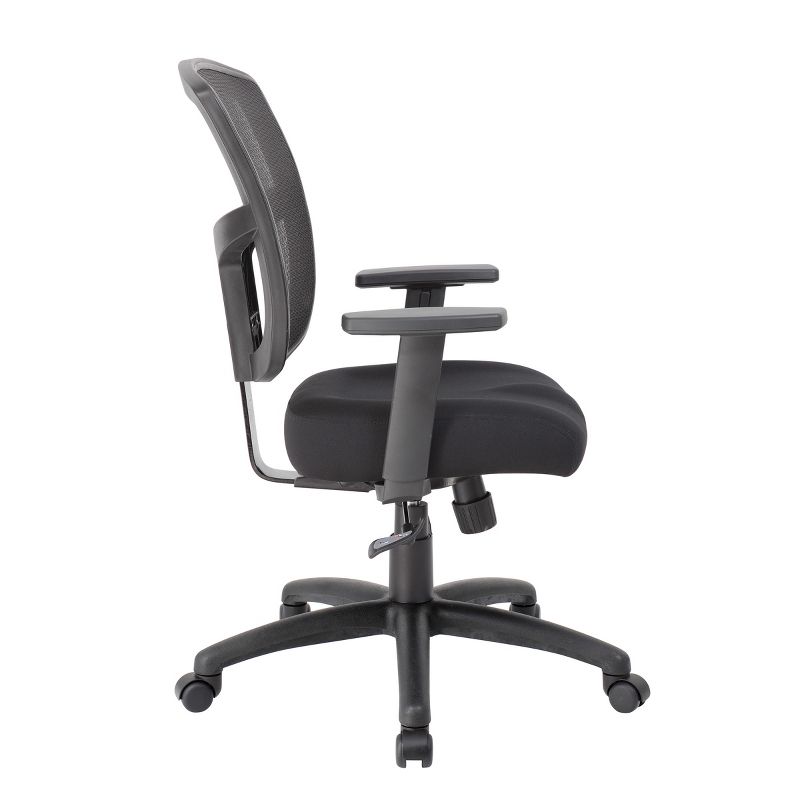 Task Chair Synchro-Tilt Black - Boss Office Products, 5 of 11