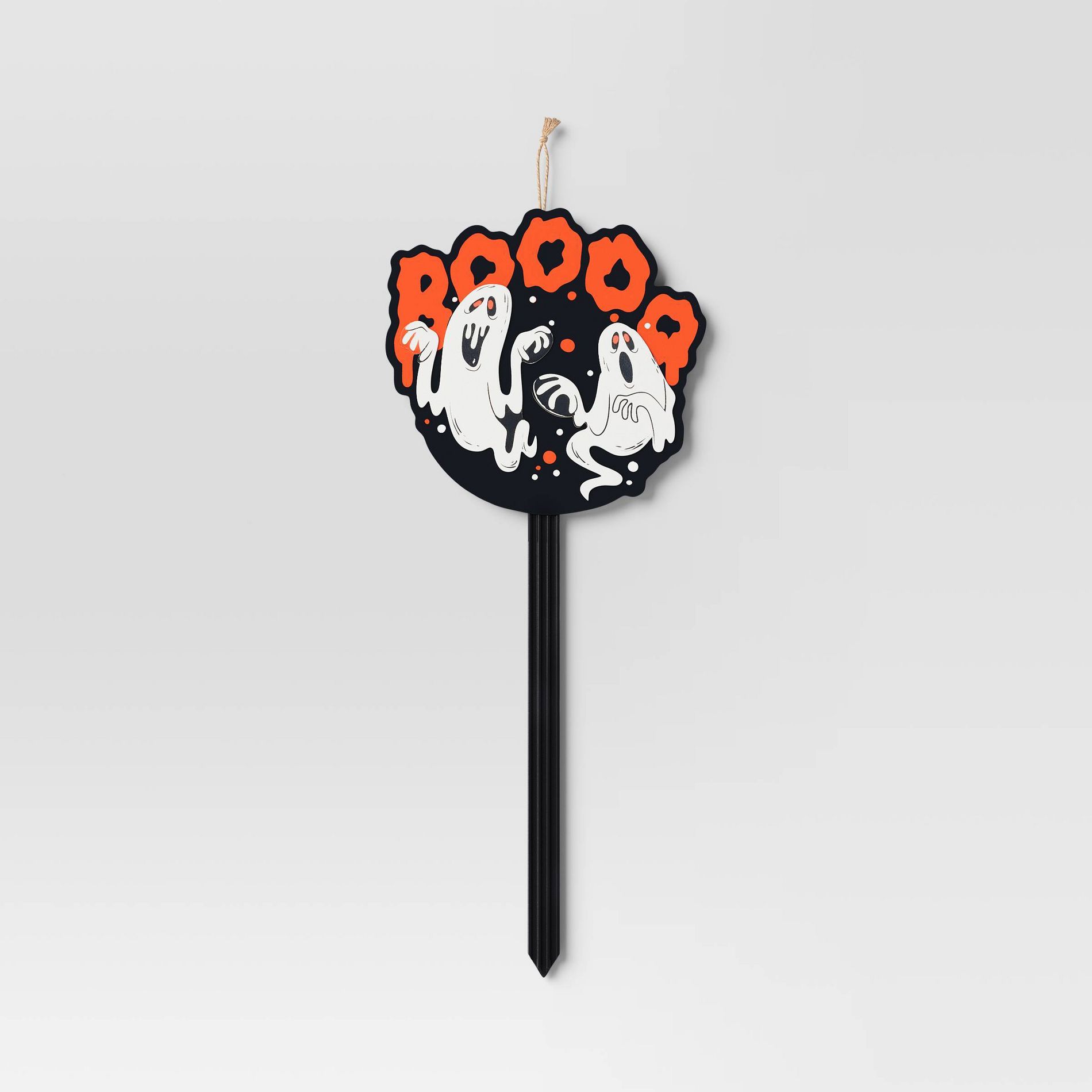 17.75" 'BOOOO' Ghosts Yard Stake Halloween Decorative Prop - Hyde and EEK! Boutique™