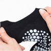 Anna-Kaci Women's Open-Toe Grip Socks for Yoga and Pilates with Non-Slip Soles and Arch Support - 4 of 4