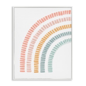 Stupell Industries Minimal Pastel Rainbow, 16" x 20" - 1 of 4