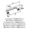 Amerock Cowrie Pull for Cabinets, Drawers, and Furniture - 3 of 4