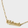 Bijoux Sport by Luv Aj MLB Gold Nameplate Pendant Necklace - 4 of 4