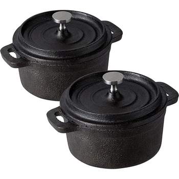 Basque Enameled Cast Iron Cookware Set, 7-piece Set, Nonstick, Oven Safe :  Target