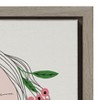 23" x 33" Sylvie Mother Nature Framed Canvas Wall Art by Stacie Bloomfield - Kate and Laurel: Modern Home Decor - 3 of 4