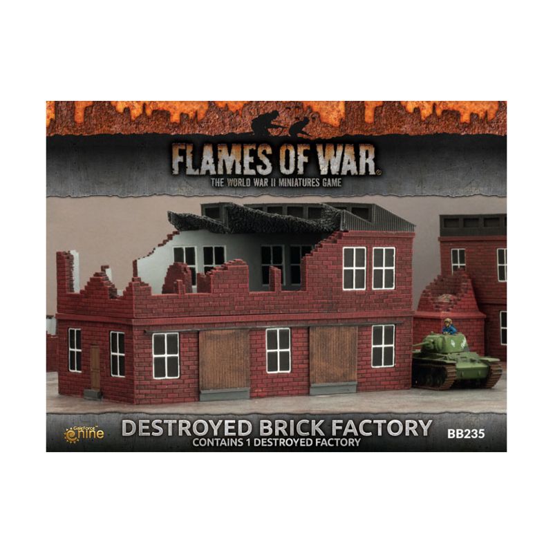 Destroyed Brick Factory Miniatures Box Set, 1 of 3