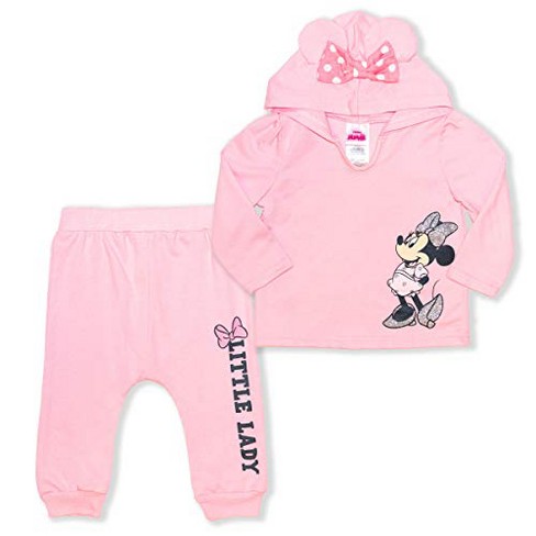  Disney Minnie Mouse Toddler Girls Fleece 2 Pack Jogger Pants  Pink 4T: Clothing, Shoes & Jewelry