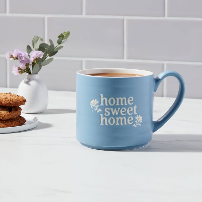 15oz Stoneware Home Sweet Home Mug - Threshold&#8482;, 2 of 10