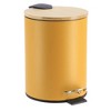 Evideco French Home Goods Stylish Trash Can with Bamboo Lid and Pedal, 2.5L Capacity - 2 of 4