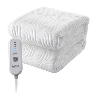 Electric Blanket, Soft Velvet, Quick-Heating, Multiple Temperature Settings, Timer Function, Machine Washable, Overheat Protection, ETL Certified - 1 of 4