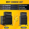 BSMTEK 8 Drawer Rolling Tool Chest Steel Tool Cabinet Lockable Garage Storage Organizer with Wheels - 3 of 4