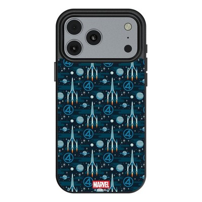 Marvel Fantastic 4 Pattern MagSafe Compatible Cell Phone Case for Apple iPhone 17 Series