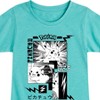 Girls' - Pokémon - Pikachu Manga Fitted Short Sleeve Graphic T-Shirt - 2 of 4