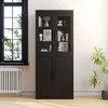 Home Tidying Magic Weapon: Glass - Door Storage Cabinet, Stylish, Elegant And Practical, With Large - Capacity And Beautiful Storage. - 2 of 4