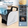 Costway High Velocity Blower Fan with 3 Speeds & 185° Pivoting Head for Drying Cooling - 4 of 4