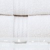 Home Weavers Elegance Essentials 550GSM 100% Cotton Zero Twist Super Absorbent Bath Towel Set - 3 of 4