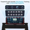 Probe Hues Treadmill with Handle Bar, 3.0HP Compact Walking Pad, 320 LBS Capacity - 2 of 3